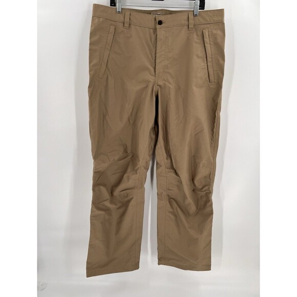 LL Bean Men's Water-Resistant Cresta Hiking Pants Standard Fit 38X33 Lightweight - Picture 5 of 14